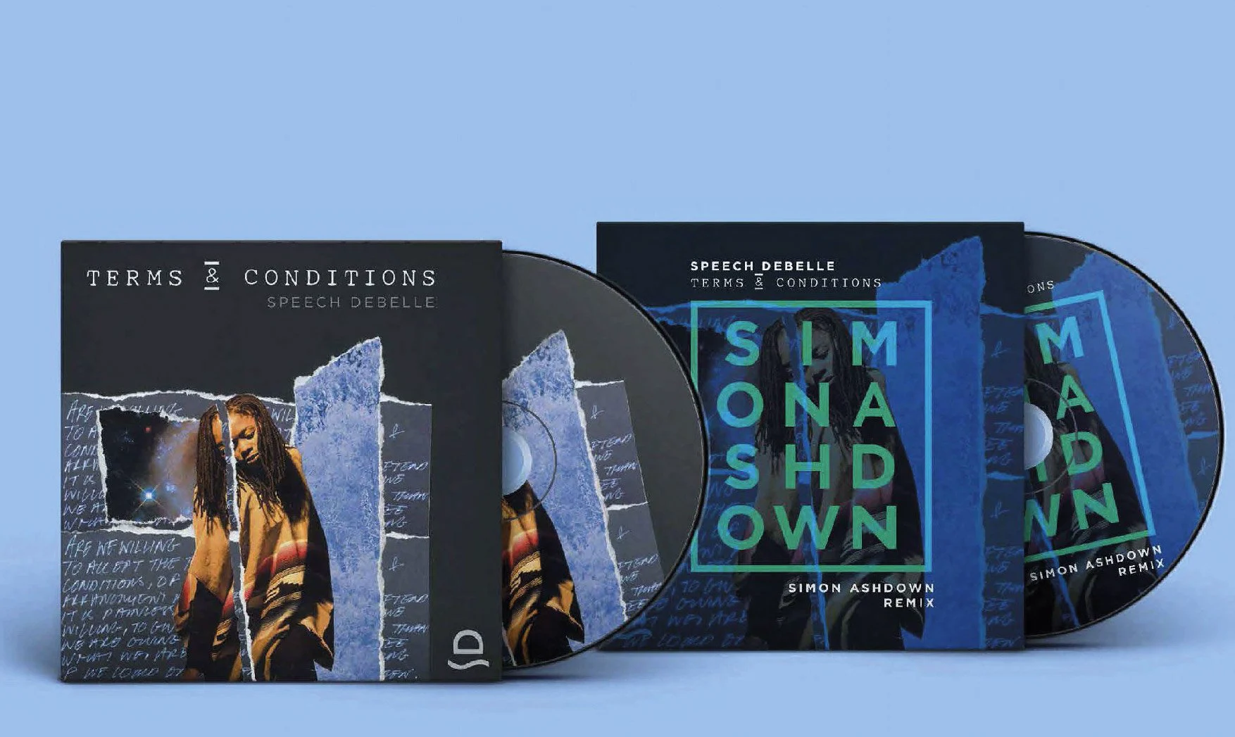Speech Debelle Terms & Conditions album and remix artwork.